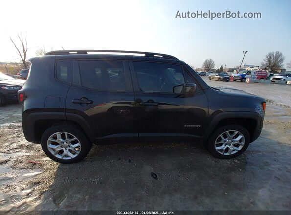 ZACCJBBT4GPD10010 2016 JEEP RENEGADE Черный Вид задней части салона