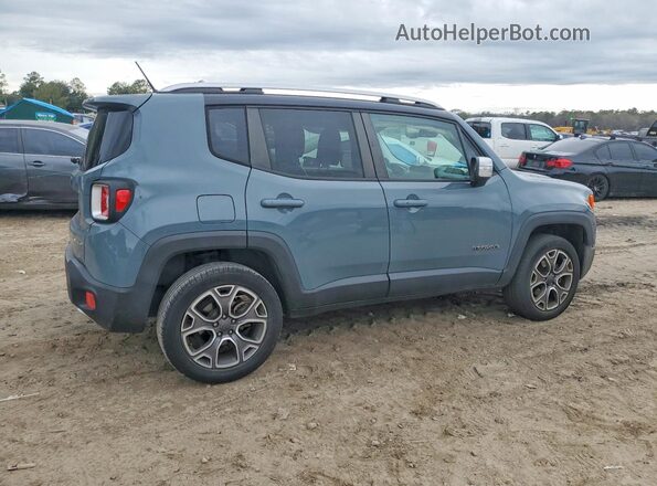 ZACCJBDB0HPE47256 2017 JEEP RENEGADE Blue Tył prawy
