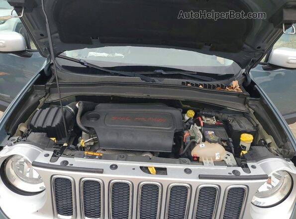 ZACCJBDB0HPE47256 2017 JEEP RENEGADE Blue Widok komory silnika
