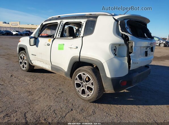 ZACCJBDB9HPE78179 2017 JEEP RENEGADE Белый Задняя левая четверть