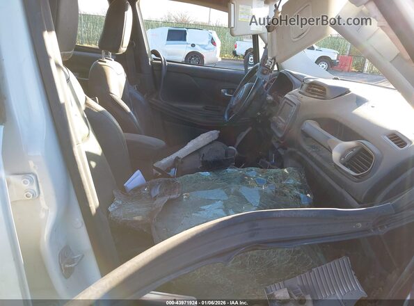 ZACCJBDB9HPE78179 2017 JEEP RENEGADE Белый Вид салона спереди