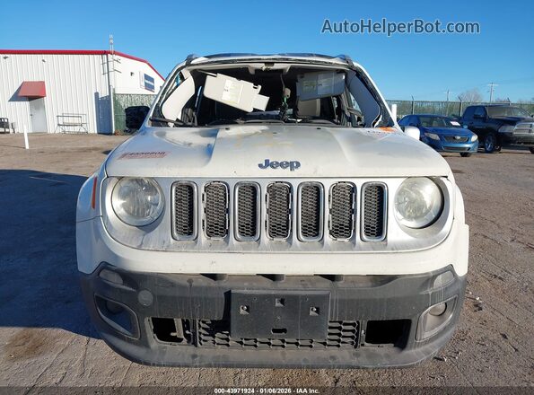 ZACCJBDB9HPE78179 2017 JEEP RENEGADE Белый Вид спереди
