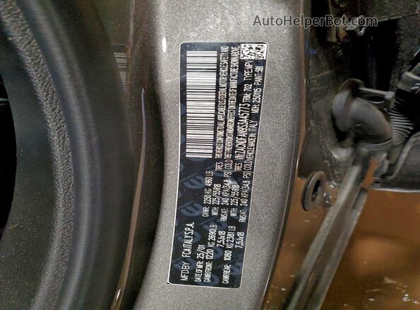ZACNDFAN9S3A45773 2025 DODGE OTHER Gray Widok naklejki z numerem VIN