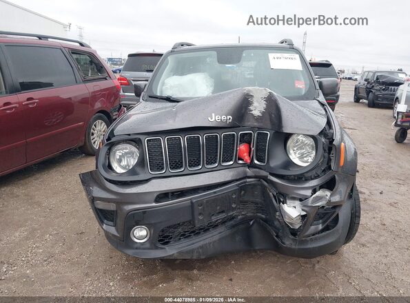 ZACNJABB2KPK31127 2019 JEEP RENEGADE Gray წინა პანელის ხედი
