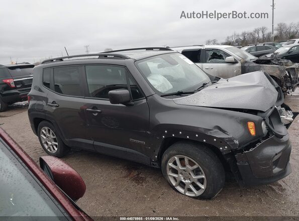 ZACNJABB2KPK31127 2019 JEEP RENEGADE Gray ხელსაწყოთა პანელის ხედი
