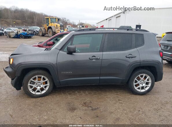 ZACNJABB2KPK31127 2019 JEEP RENEGADE Gray უკანა სალონის ხედი
