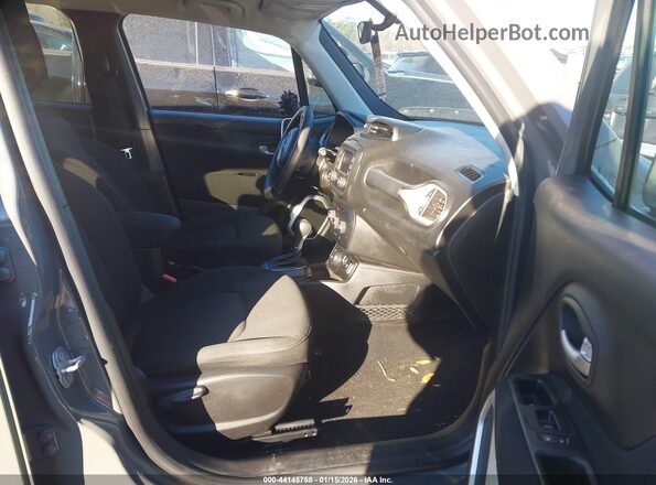 ZACNJBAB9KPK73754 2019 JEEP RENEGADE Gray Front interior view