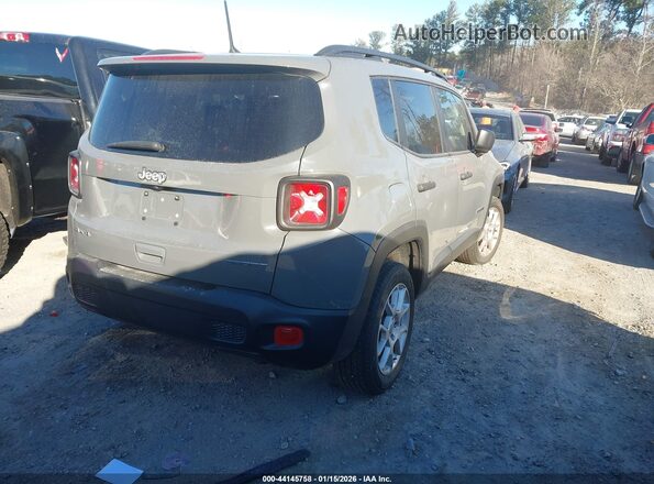 ZACNJBAB9KPK73754 2019 JEEP RENEGADE Gray Rear right