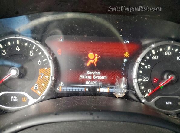 ZACNJCBB3MPN12223 2021 JEEP RENEGADE Blue ხელსაწყოთა პანელის ხედი