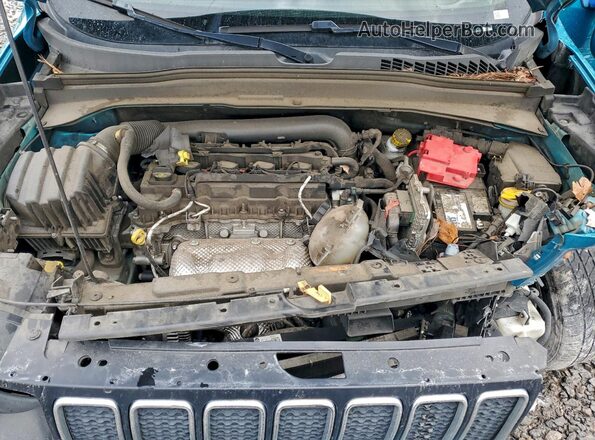 ZACNJCBB3MPN12223 2021 JEEP RENEGADE Blue ძრავის განყოფილების ხედი