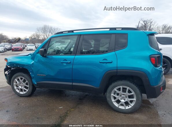 ZACNJDA12NPP01011 2022 JEEP RENEGADE Turquoise Սալոնի 360 աստիճան տեսք