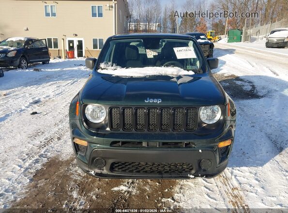 ZACNJDAB2MPM40079 2021 JEEP RENEGADE Green Vista del cuadro de instrumentos
