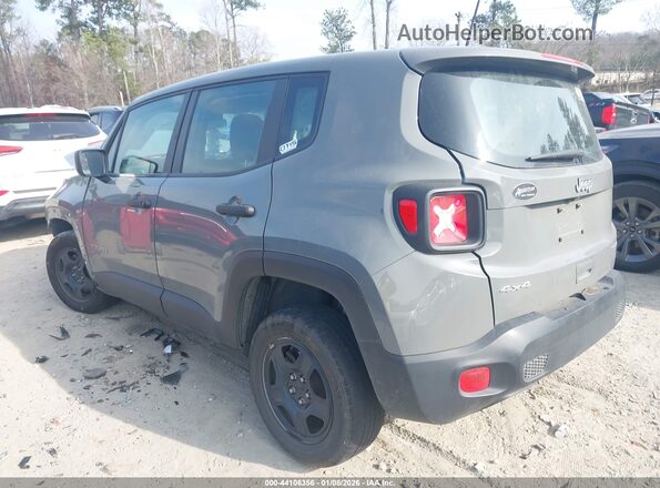 ZACNJDAB6MPN11915 2021 JEEP RENEGADE Gray Tył lewy