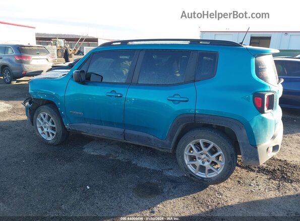 ZACNJDB15NPN96494 2022 JEEP RENEGADE Teal 