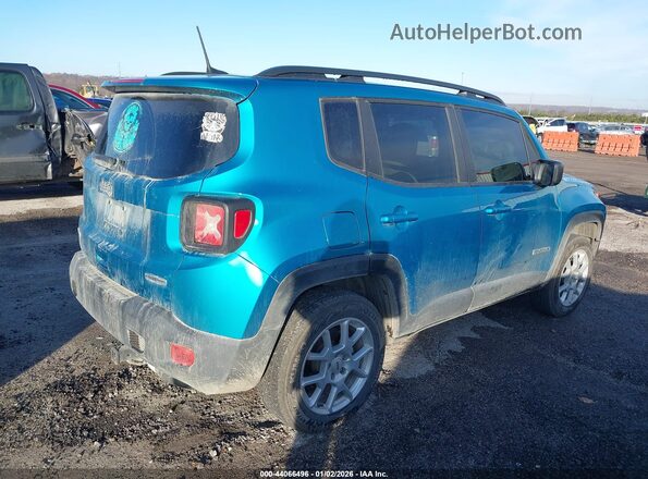 ZACNJDB15NPN96494 2022 JEEP RENEGADE Teal Trasero derecho