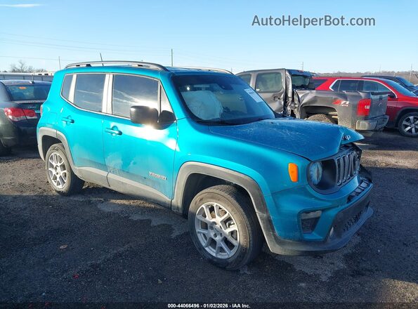 ZACNJDB15NPN96494 2022 JEEP RENEGADE Teal Vista interior de 360 grados