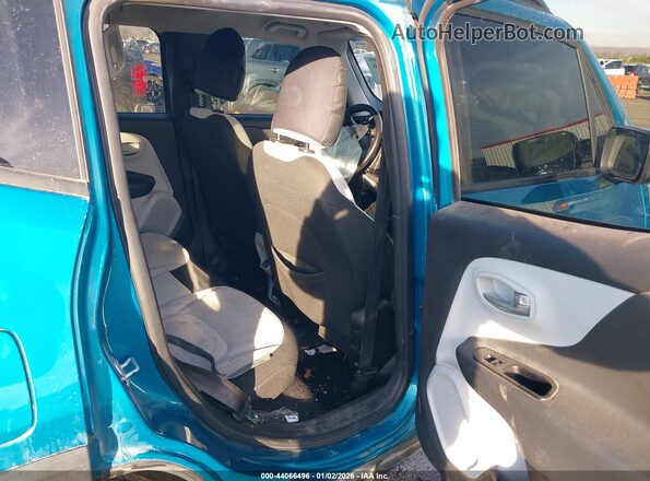 ZACNJDB15NPN96494 2022 JEEP RENEGADE Teal Vista de la etiqueta del VIN