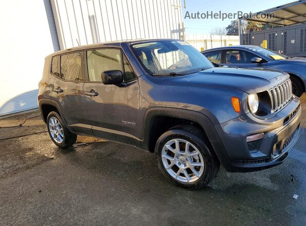 ZACNJDB19PPP63281 2023 JEEP RENEGADE Gray Przód prawy