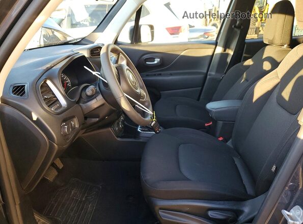 ZACNJDB19PPP63281 2023 JEEP RENEGADE Gray Widok wnętrza z przodu