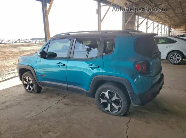 ZACNJDC10NPN47850 2022 JEEP RENEGADE Turquoise Հետևի ձախ