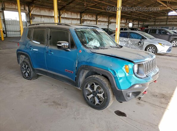 ZACNJDC10NPN47850 2022 JEEP RENEGADE Turquoise Առջևի աջ