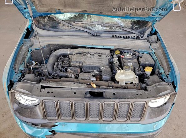 ZACNJDC10NPN47850 2022 JEEP RENEGADE Turquoise Սալոնի հետևի տեսք