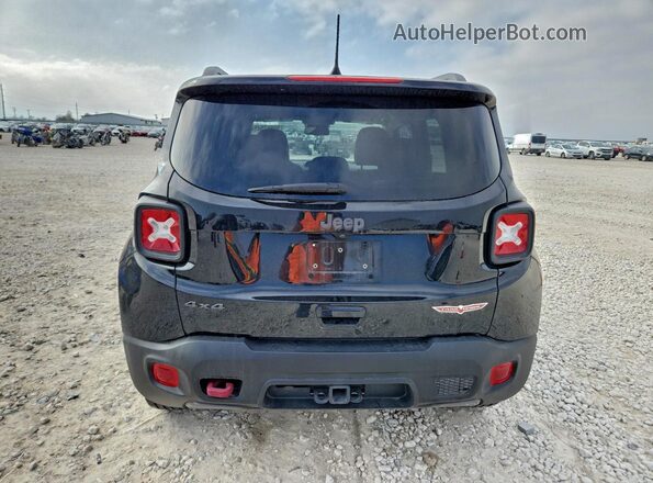 ZACNJDC12NPN86875 2022 JEEP RENEGADE Black უკანა ხედი
