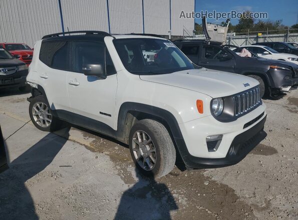 ZACNJDD16MPM43683 2021 JEEP RENEGADE White Przód prawy