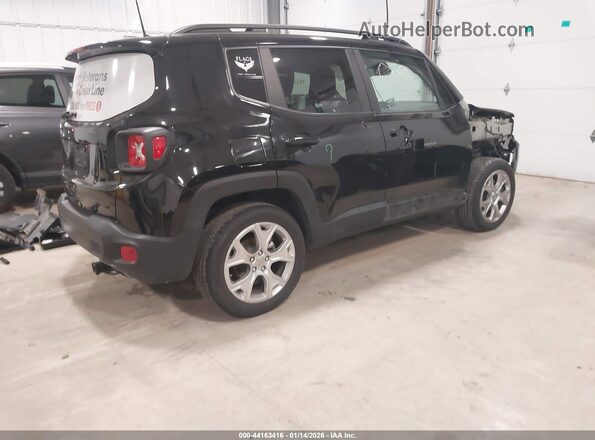 ZACNJDD17NPN67169 2022 JEEP RENEGADE Black Tył prawy