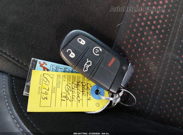 ZACPDFCW7R3A34344 2024 DODGE OTHER Black Առջևի վահանակի տեսք
