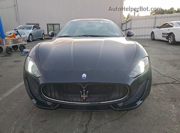 ZAM45VLA4G0174101 2016 MASERATI GRANTURISM Black Вид спереду