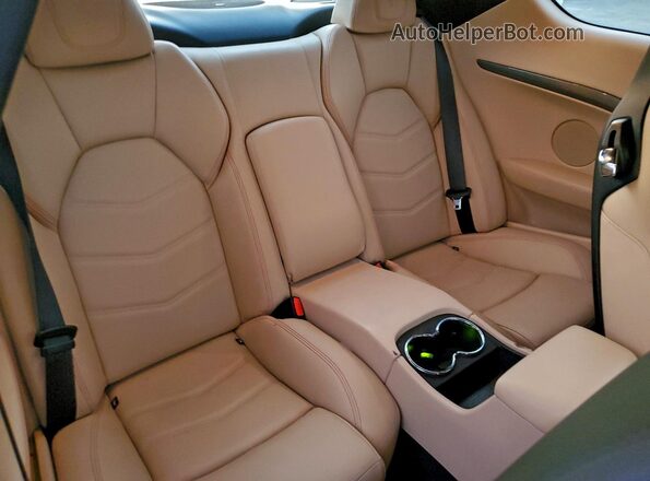 ZAM45VLA4G0174101 2016 MASERATI GRANTURISM Black Вид задніх сидінь