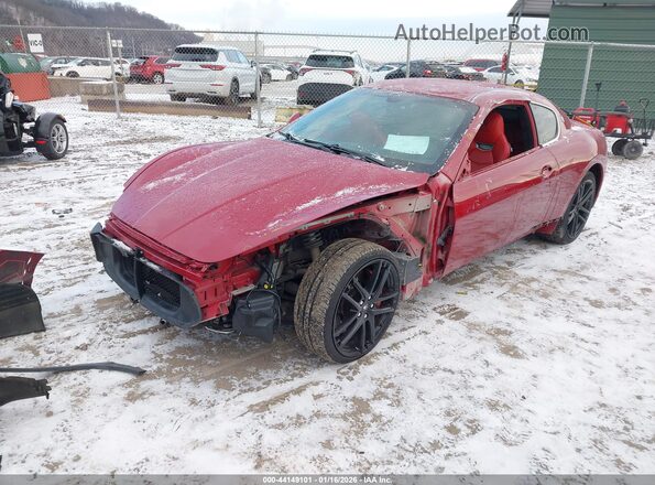 ZAM45VLAXJ0265719 2018 MASERATI GRANTURISM Red Front left
