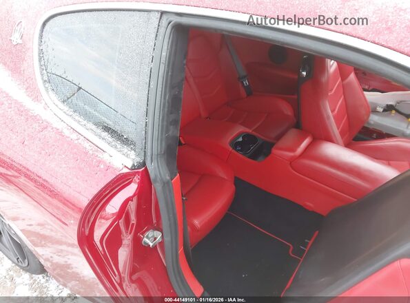 ZAM45VLAXJ0265719 2018 MASERATI GRANTURISM Red VIN sticker view