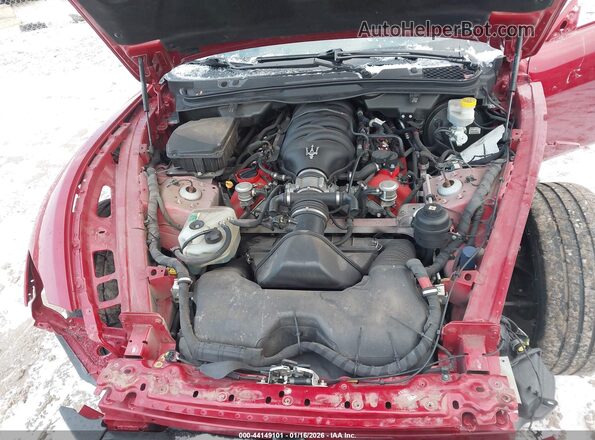 ZAM45VLAXJ0265719 2018 MASERATI GRANTURISM Red Rear view