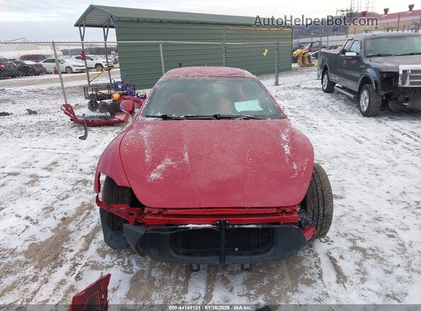 ZAM45VLAXJ0265719 2018 MASERATI GRANTURISM Red Rear interior view
