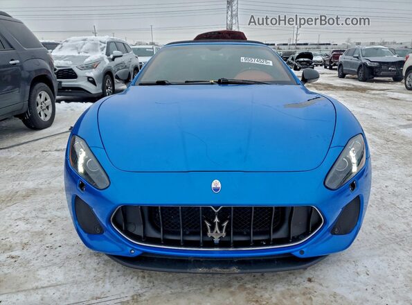 ZAM45VMA5J0276206 2018 MASERATI GRANTURISM Blue წინა ხედი