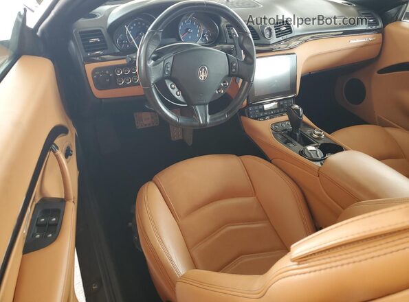 ZAM45VMA8J0280234 2018 MASERATI GRANTURISM Black Dashboard view