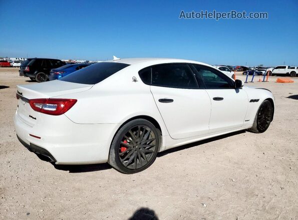 ZAM56PPS5H1228629 2017 MASERATI QUATTROPOR White Rear right