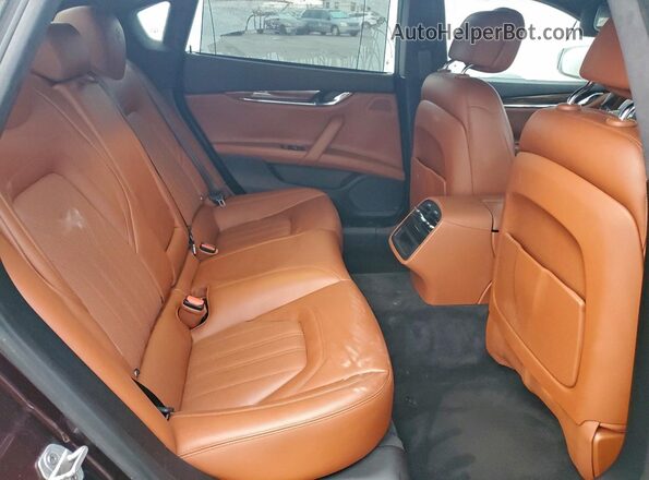 ZAM56RPA3H1211671 2017 MASERATI QUATTROPOR Maroon უკანა სავარძლების ხედი
