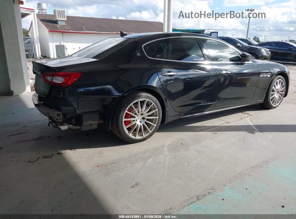 ZAM56RPL3H1224020 2017 MASERATI QUATTROPOR Black Задня права чверть