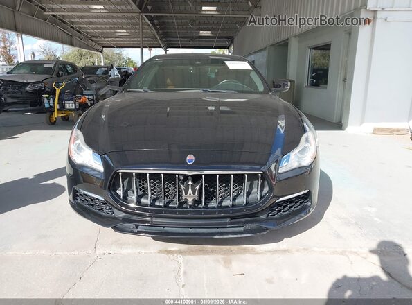 ZAM56RPL3H1224020 2017 MASERATI QUATTROPOR Black Вид щитка приладів