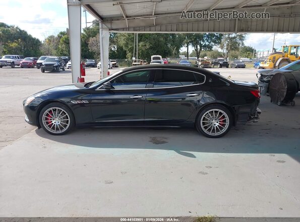 ZAM56RPL3H1224020 2017 MASERATI QUATTROPOR Black Панорамний вид салону 360°