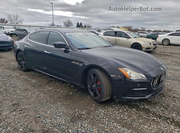 ZAM56RPL8H1229035 2017 MASERATI QUATTROPOR Black Առջևի աջ