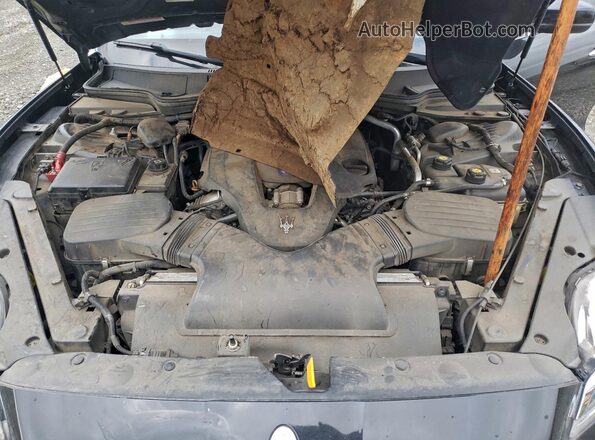 ZAM56RPL8H1229035 2017 MASERATI QUATTROPOR Black Սալոնի հետևի տեսք