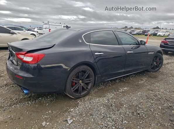 ZAM56RPL8H1229035 2017 MASERATI QUATTROPOR Black Հետևի աջ