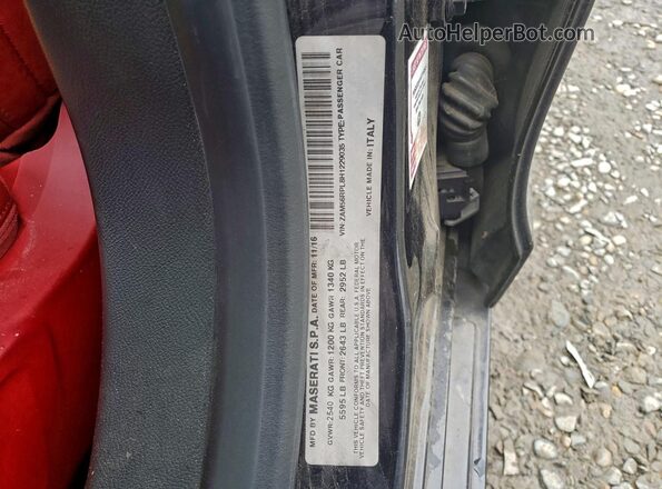 ZAM56RPL8H1229035 2017 MASERATI QUATTROPOR Black Շարժիչի բաժամունքի տեսք