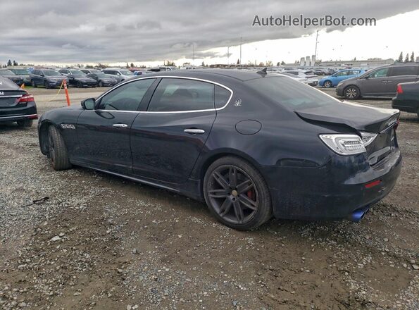 ZAM56RPL8H1229035 2017 MASERATI QUATTROPOR Black Հետևի ձախ