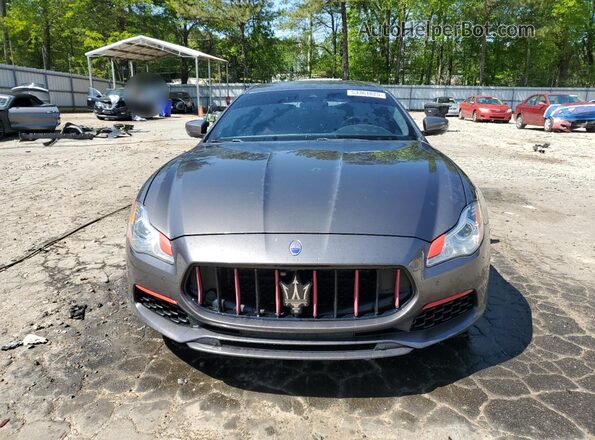 ZAM56RRL0H1252323 2017 MASERATI QUATTROPOR Gray Vista frontal