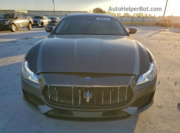 ZAM56RRS5H1233662 2017 MASERATI QUATTROPOR Black Front view